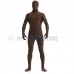 Full Body Brown Lycra Spandex Bodysuit Solid Color Zentai suit Halloween Fancy Dress Costume Full Body Brown Lycra Spandex Bodysuit Solid Color Zentai suit Halloween Fancy Dress Costume